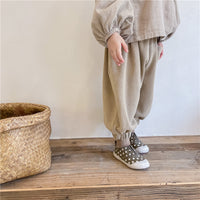 Load image into Gallery viewer, Baby Kid Girls Solid Color Pants Wholesale 220418203
