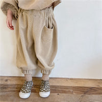 Load image into Gallery viewer, Baby Kid Girls Solid Color Pants Wholesale 220418203
