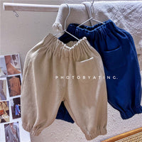 Load image into Gallery viewer, Baby Kid Girls Solid Color Pants Wholesale 220418203
