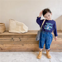 Load image into Gallery viewer, Baby Kid Girls Solid Color Jeans Wholesale 220418209
