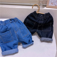 Load image into Gallery viewer, Baby Kid Girls Solid Color Jeans Wholesale 220418209
