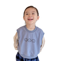 Load image into Gallery viewer, Baby Kid Girls Boys Expression Print Vests Waistcoats Wholesale 220418214
