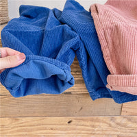 Load image into Gallery viewer, Baby Kid Girls Boys Solid Color Muslin&amp;Ribbed Jumpsuits Wholesale 220418215
