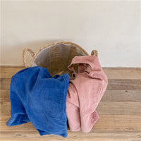 Load image into Gallery viewer, Baby Kid Girls Boys Solid Color Muslin&amp;Ribbed Jumpsuits Wholesale 220418215
