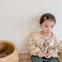 Load image into Gallery viewer, Baby Kid Girls Flower Print Tops Wholesale 220418216
