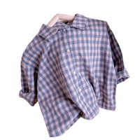 Load image into Gallery viewer, Baby Kid Girls Checked Shirts Wholesale 220418217
