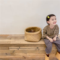 Load image into Gallery viewer, Baby Kid Girls Checked Tops Wholesale 220418224
