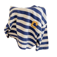Load image into Gallery viewer, Baby Kid Girls Striped Embroidered Alphabet Tops Wholesale 220418236

