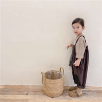 Load image into Gallery viewer, Baby Kid Girls Polka dots Embroidered Jumpsuits Wholesale 220418246
