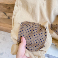 Load image into Gallery viewer, Baby Kid Girls Polka dots Embroidered Jumpsuits Wholesale 220418246
