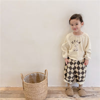 Load image into Gallery viewer, Baby Kid Girls Checked Pants Wholesale 220418247
