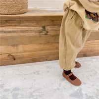 Load image into Gallery viewer, Baby Kid Girls Solid Color Pants Wholesale 220418249
