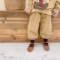 Load image into Gallery viewer, Baby Kid Girls Solid Color Pants Wholesale 220418249
