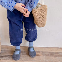 Load image into Gallery viewer, Baby Kid Girls Solid Color Pants Wholesale 220418249
