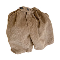 Load image into Gallery viewer, Baby Kid Girls Solid Color Muslin&amp;Ribbed Pants Wholesale 220418252
