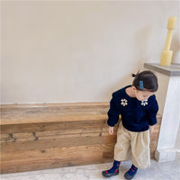 Load image into Gallery viewer, Baby Kid Girls Flower Embroidered Tops Wholesale 220418253
