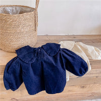 Load image into Gallery viewer, Baby Kid Girls Flower Embroidered Tops Wholesale 220418253
