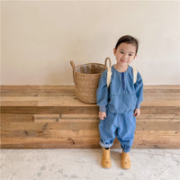 Load image into Gallery viewer, Baby Kid Girls Solid Color Tops Wholesale 220418255
