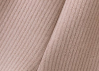 Load image into Gallery viewer, Baby Kid Girls Solid Color Checked Muslin&amp;Ribbed Pants Wholesale 220418267
