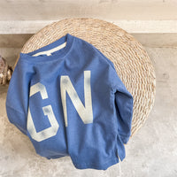 Load image into Gallery viewer, Baby Kid Unisex Solid Color Letters Tops Wholesale 220418273
