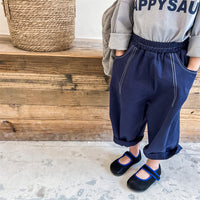 Load image into Gallery viewer, Baby Kid Unisex Solid Color Pants Wholesale 220418278
