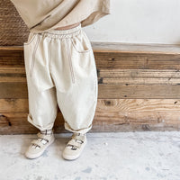 Load image into Gallery viewer, Baby Kid Unisex Solid Color Pants Wholesale 220418278
