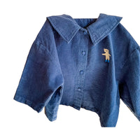 Load image into Gallery viewer, Baby Kid Girls Cartoon Print Tops Wholesale 220418279
