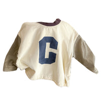 Load image into Gallery viewer, Baby Kid Unisex Color-blocking Alphabet Tops Wholesale 220418280
