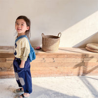 Load image into Gallery viewer, Baby Kid Unisex Color-blocking Alphabet Tops Wholesale 220418280
