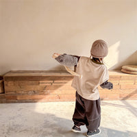 Load image into Gallery viewer, Baby Kid Unisex Color-blocking Alphabet Tops Wholesale 220418280
