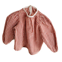 Load image into Gallery viewer, Baby Kid Girls Checked Tops Wholesale 220418281
