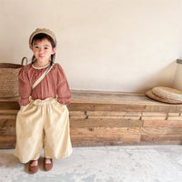 Load image into Gallery viewer, Baby Kid Girls Checked Tops Wholesale 220418281
