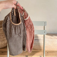 Load image into Gallery viewer, Baby Kid Girls Checked Tops Wholesale 220418281
