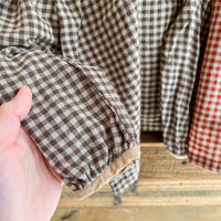 Load image into Gallery viewer, Baby Kid Girls Checked Tops Wholesale 220418281
