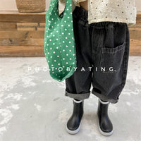 Load image into Gallery viewer, Baby Kid Unisex Solid Color Jeans Wholesale 220418283
