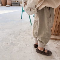 Load image into Gallery viewer, Baby Kid Unisex Solid Color Pants Wholesale 220418284
