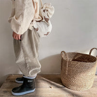 Load image into Gallery viewer, Baby Kid Unisex Solid Color Pants Wholesale 220418284
