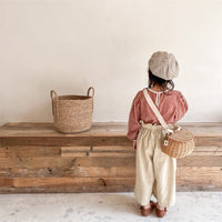 Load image into Gallery viewer, Baby Kid Girls Solid Color Pants Wholesale 220418288
