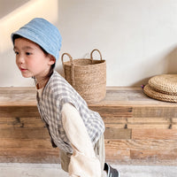 Load image into Gallery viewer, Baby Kid Girls Checked Vests Waistcoats Wholesale 220418290
