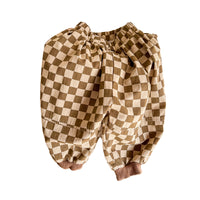 Load image into Gallery viewer, Baby Kid Unisex Checked Pants Wholesale 220418292
