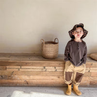 Load image into Gallery viewer, Baby Kid Unisex Letters Expression Print Tops Wholesale 220418296
