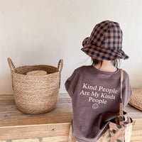 Load image into Gallery viewer, Baby Kid Unisex Letters Expression Print Tops Wholesale 220418296
