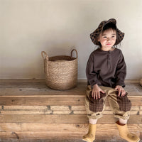 Load image into Gallery viewer, Baby Kid Unisex Letters Expression Print Tops Wholesale 220418296
