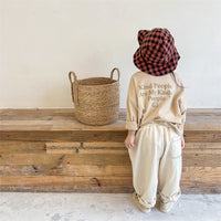 Load image into Gallery viewer, Baby Kid Unisex Letters Expression Print Tops Wholesale 220418296
