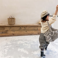 Load image into Gallery viewer, Baby Kid Unisex Checked Pants Wholesale 220418297
