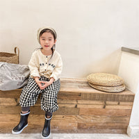 Load image into Gallery viewer, Baby Kid Unisex Checked Pants Wholesale 220418297
