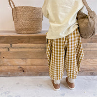 Load image into Gallery viewer, Baby Kid Unisex Checked Pants Wholesale 220418297
