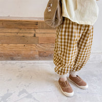 Load image into Gallery viewer, Baby Kid Unisex Checked Pants Wholesale 220418297
