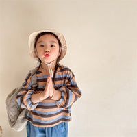 Load image into Gallery viewer, Baby Kid Unisex Striped Letters Tops Wholesale 220418310
