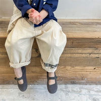 Load image into Gallery viewer, Baby Kid Unisex Solid Color Letters Pants Wholesale 220418311
